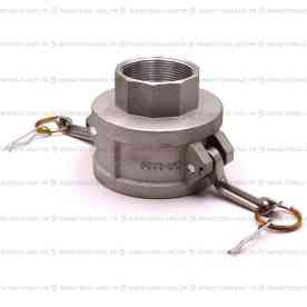 Камлок переходной D-3020 (мама 75 мм / 2" с внутренней резьбой 2", алюминиевый)